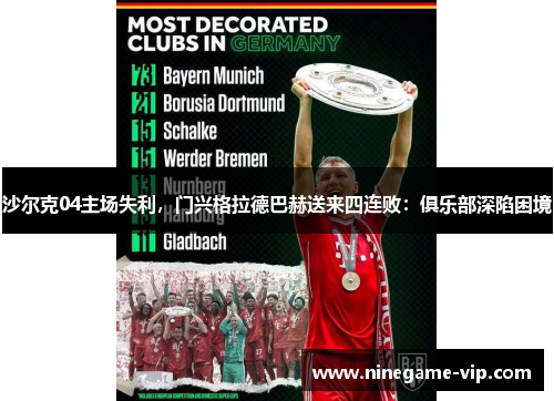 沙尔克04主场失利，门兴格拉德巴赫送来四连败：俱乐部深陷困境